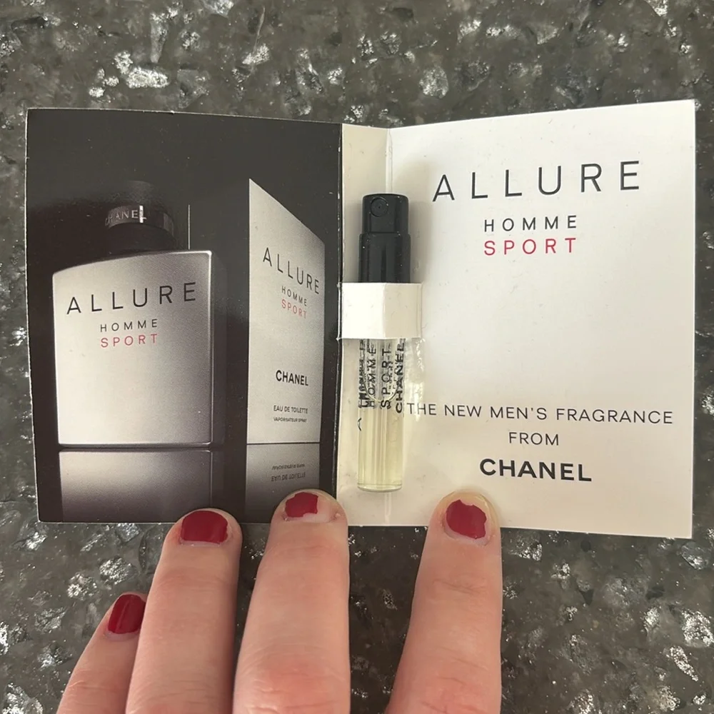 CHANEL Homme Sport Men’s Fragrance Sample, New in Package